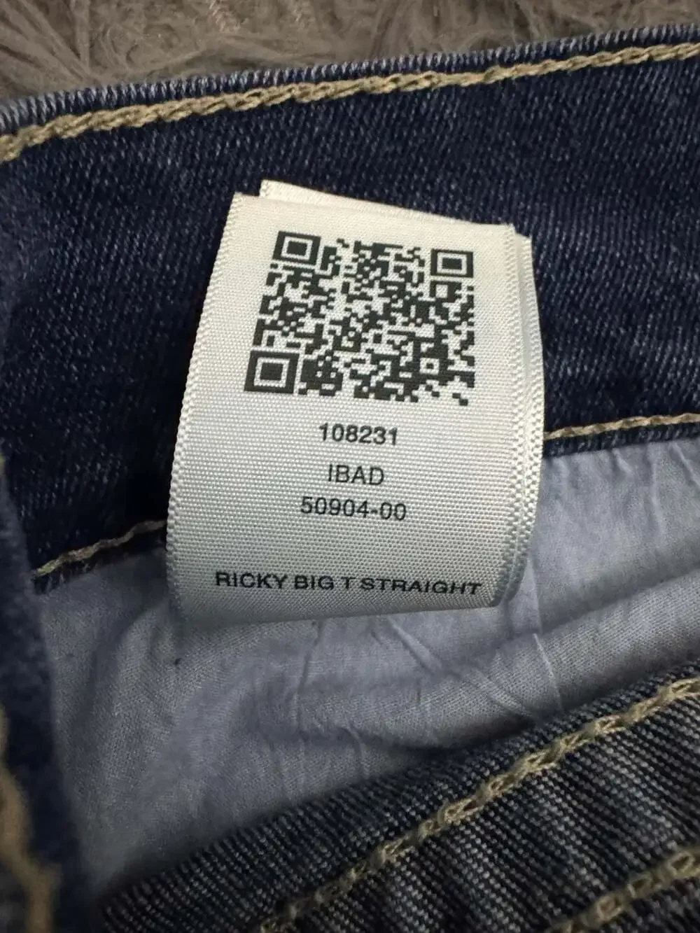 True Religion Ricky Big T Straight Jeans Men
